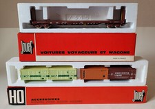 HO JOUEF WAGON PLAT A DOSSIERS