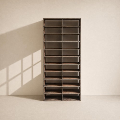 Meuble métier bois - meuble, de