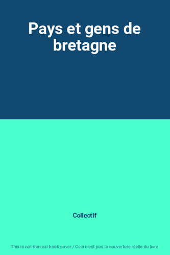 Pays gens bretagne - et,