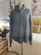 Gilet oversize grosse maille