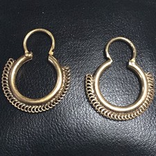 Superbe Paire De Boucles