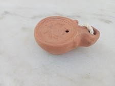 LAMPE A HUILE EN TERRE CUITE