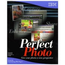 Perfect Photo PC CD IBM capture enhance share picture image editor effects tools
