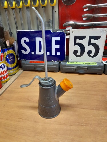 Ancienne burette huile pressol - ancienne,