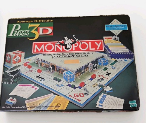 Hasbro puzz monopoly puzzle - puzz-3d,