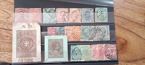 Timbres italie 1870 1882 85 - italie, 1870-1882
