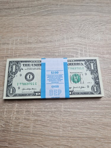 Liasse billets 1 dollar - billets, de