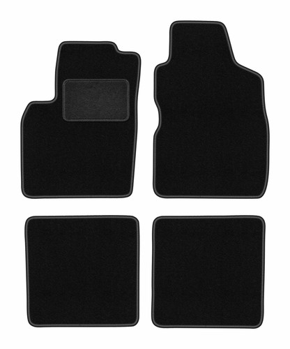 Tapis sol velours noir - de, en