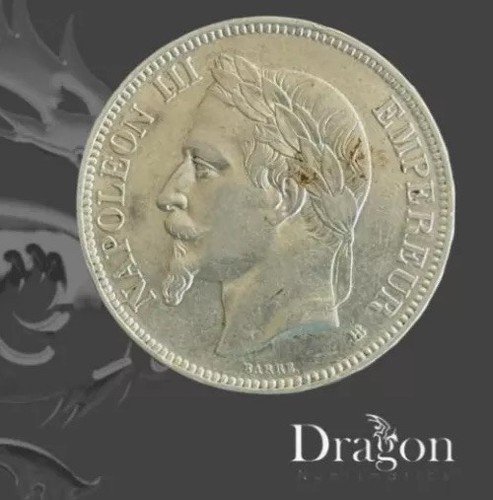 France napoleon iii francs - iii, 5
