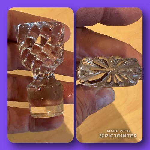 Ancien bouchon cristal - ancien,