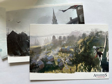 Lithographie Assassin's Creed III - RARE Collector + Enveloppe Officielle