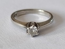 Bague Argent Massif & Pierre à Identifier Taille 50 - 1,9 g Bijoux