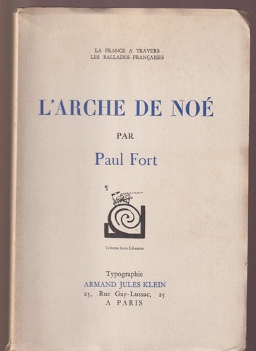 Paul fort arche - paul, avec