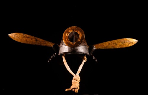 Véritable casque ancien - , de