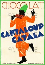 CANTALOUP CATALA CHOCOLAT Rqhy - POSTER HQ 50x70cm d'une AFFICHE VINTAGE