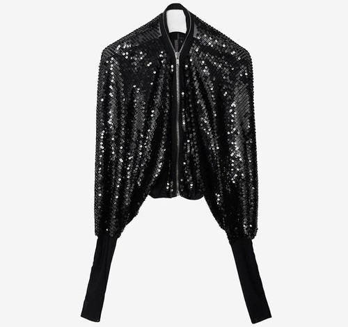 Rick owens sequined - sequined, batwing