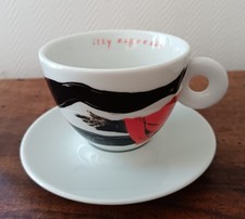 ILLY Expresso Art Collection Tasse + sous-tasse Andrea Manetti 1994  C93