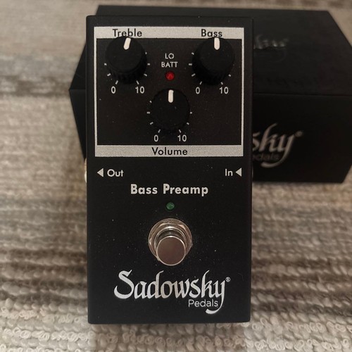 Sadowsky bass preamp 208702 - bass,