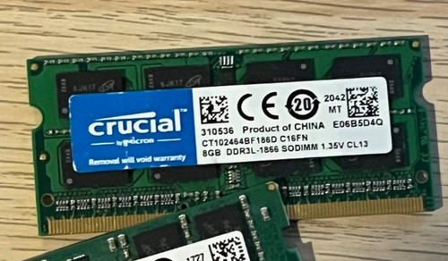 Mémoire portable crucial - pc,