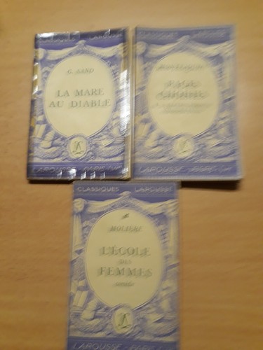 Lot classiques larousse - de,