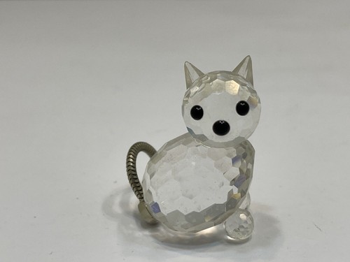 Figurine swarovski 010011 chat - figurine,