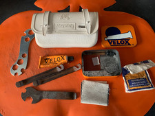 Ancienne sacoche trousse à - sacoche, /