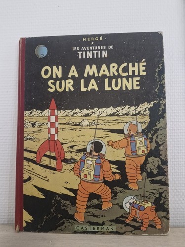 Tintin marché sur la - marché,