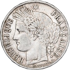 France, 5 Francs, Cérès