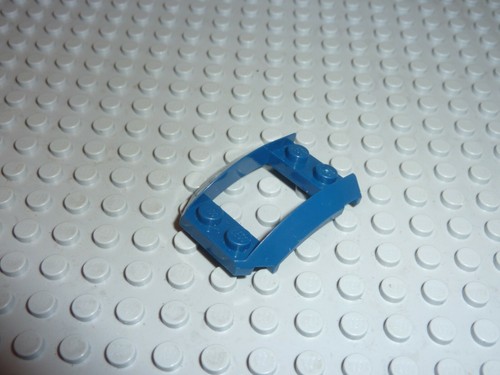 Lego darkblue wedge - wedge, curved