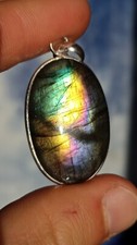 Pendentif Labradorite Argent 925