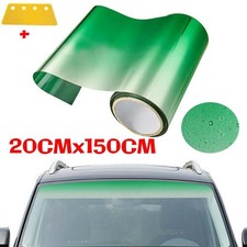 1x 150cm Vert Pare Soleil Bande Teinte Film Pare-Brise Voiture UV Abat-Brise Acc