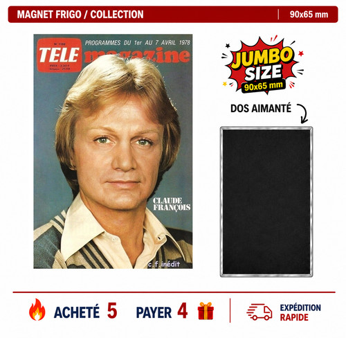 Magnet frigo claude - magnet,