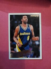 Derrick Mickey Indiana Pacers Carte Basket NBA Fleer 1994-95 #96
