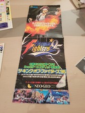 THE KING OF FIGHTERS 95 SNK NEO GEO AES A4 FLYER HANDBILL!