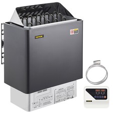 VEVOR Poêle Sauna Électrique 9 kW Chauffe-Sauna Contrôle Externe 380 V Réglable