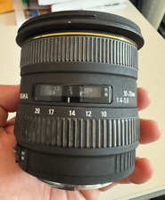 Objectif Grand Angle SIGMA 10-20mm AF, monture Canon EF-S