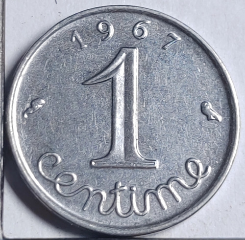 Centime épi 1967 - france,