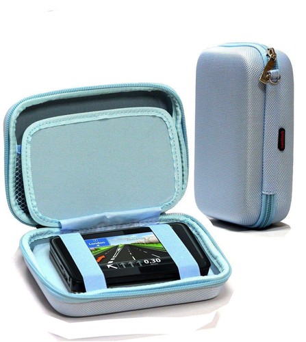 Navitech light blue hard gps - blue,