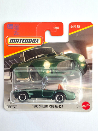 Miniature matchbox shelby - miniature, 1/64