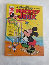 Mickey jeux n°6 1983 télé 7 jeux walt disney TBE