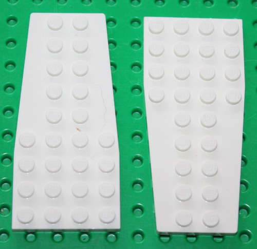Lego white wing 4x9 - x,
