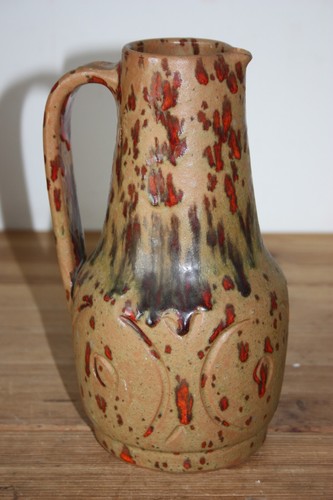 Poterie pichet vintage - pichet, signé
