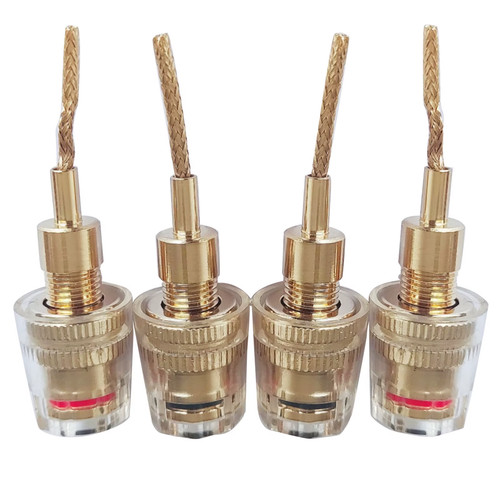 Connecteur banane femelle - 4x,