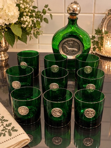 étains manoir verres - verres, eau