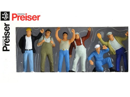 Preiser camionneurs - camionneurs,