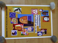 affiche gendarmerie - FORE