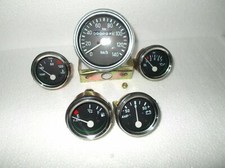 Compteur de vitesse Mahindra Jeep CJ340 , CJ540, MM540 + Temp + Huile + Carbu...
