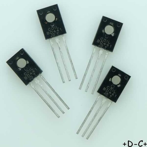 Bd441 transistor npn 80v - npn, 4a