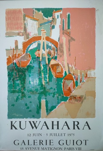 Masaaki kuwahara affiche expo - masaaki,