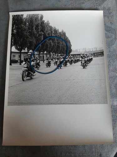 Photo moto gendarmerie - moto,